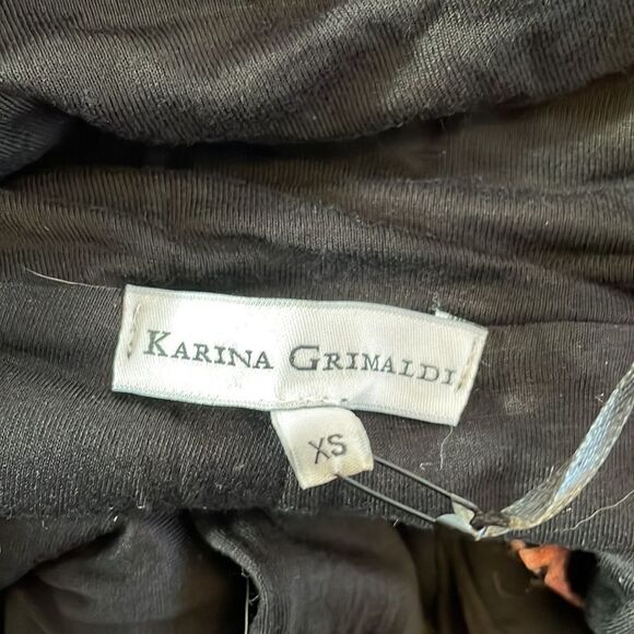 KARINA GRIMALDI BELL BOTTOM PANTS.  FULLY LINED IN BLACK.  NEW - Picture 12 of 12